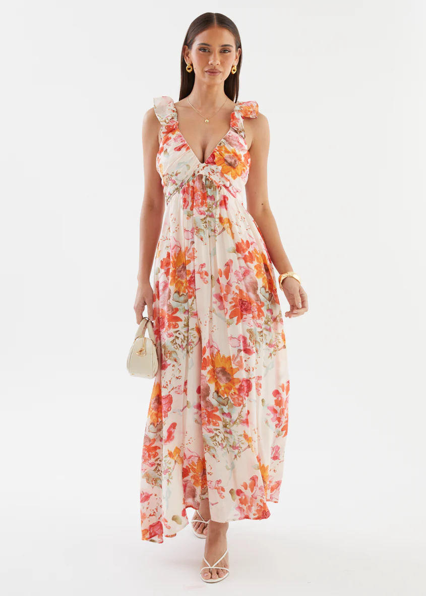 Aimy Maxi Dress - Autumn Floral - Image 5