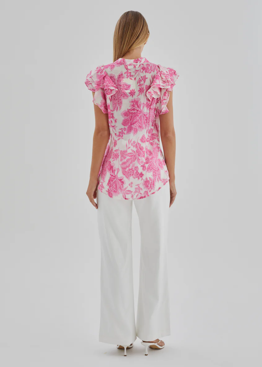 Alyssia Blouse - Pink Bloom - Image 6