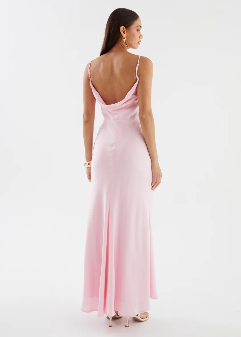 Analeia Maxi Dress - Light Pink - Image 11