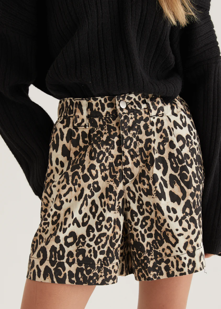 Annabelle Shorts - Leopard - Image 11