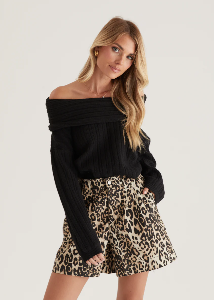 Annabelle Shorts - Leopard - Image 5