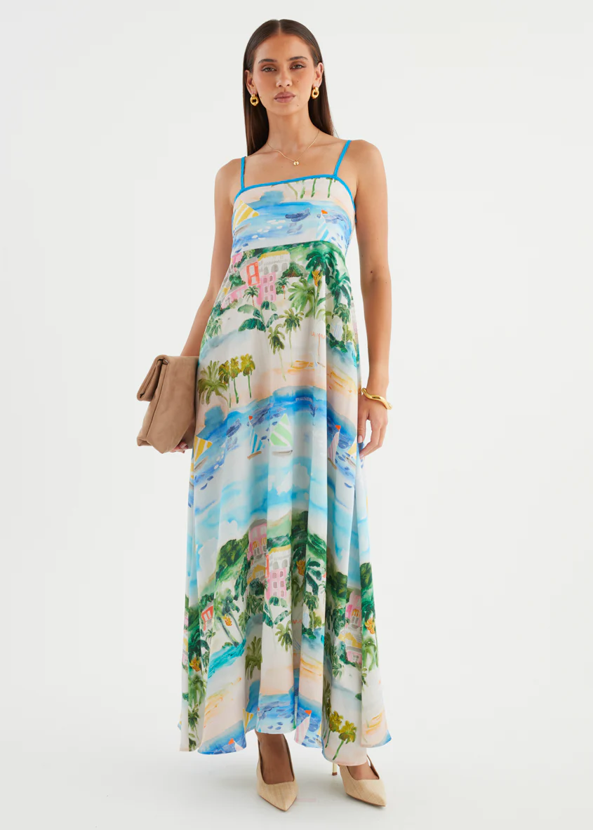 Annalena Maxi Dress - Tropical Coast - Image 4