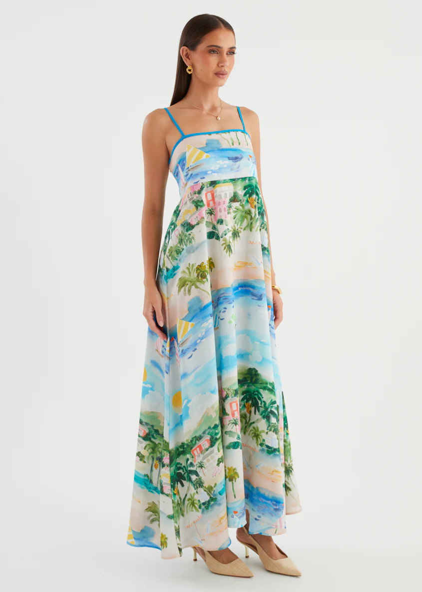 Annalena Maxi Dress - Tropical Coast - Image 6