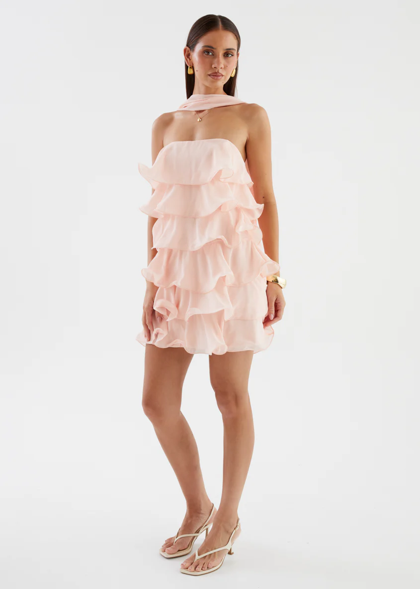 Caroline Strapless Dress - Pink - Image 7