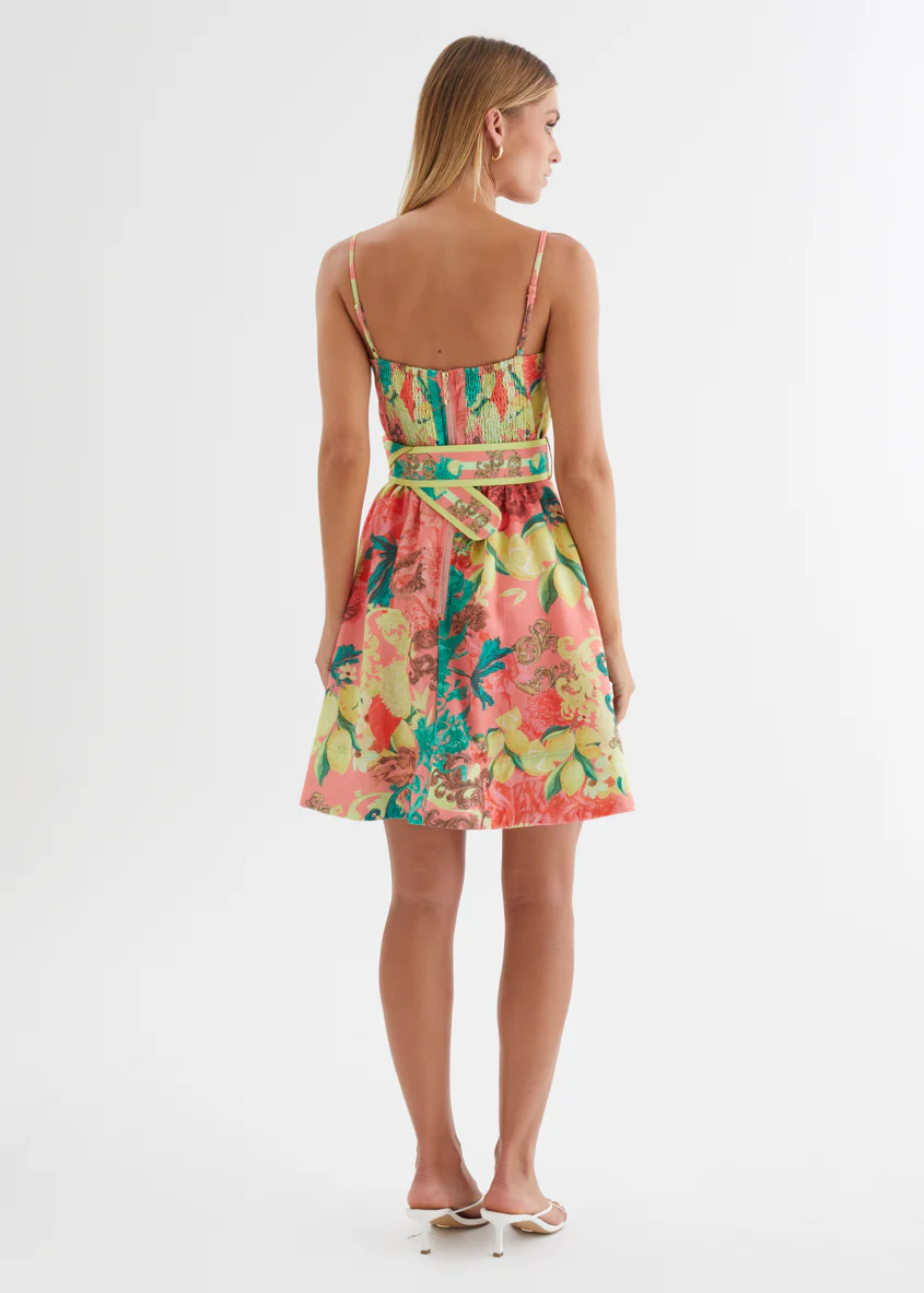 Cassady Dress - Coral Spritz - Image 8