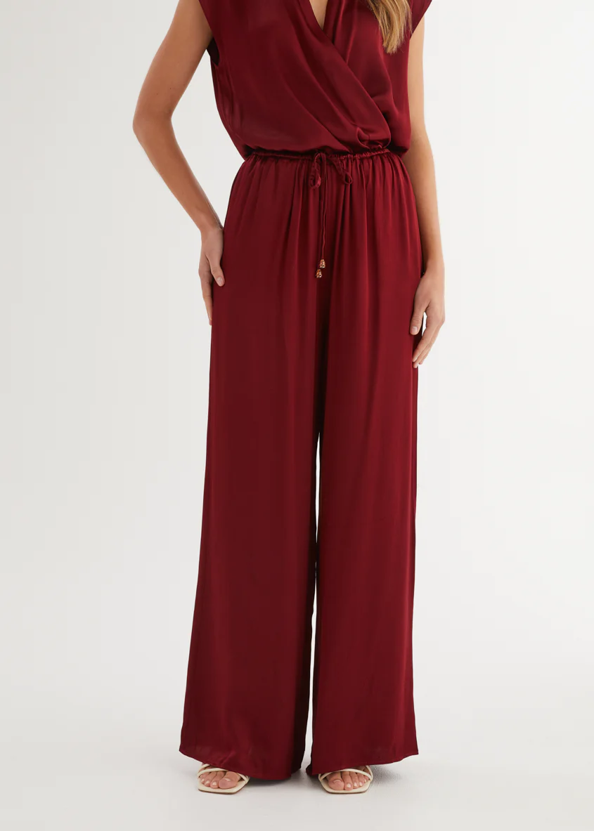Charlie Pants - Burgundy - Image 9
