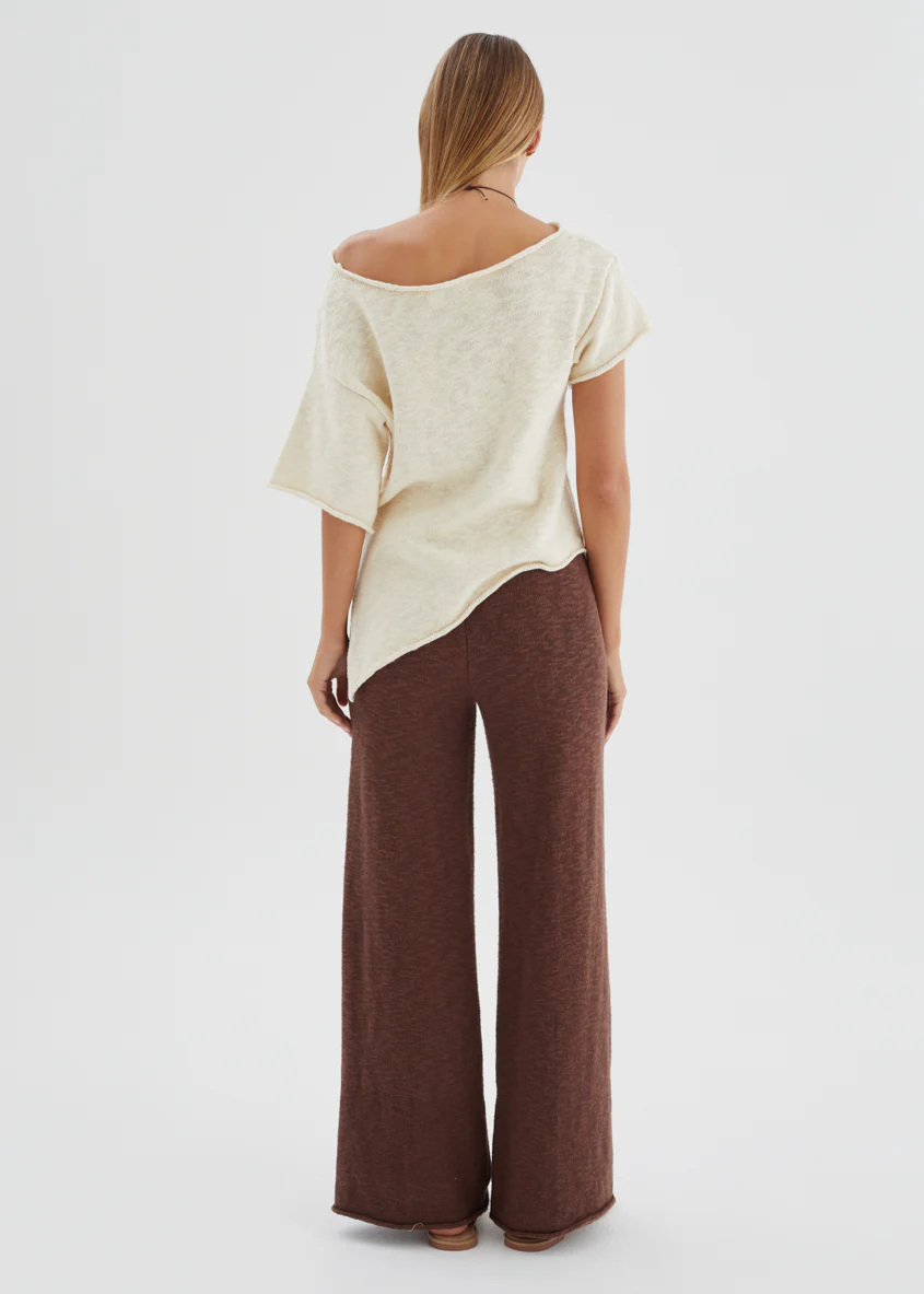 Chester Knit Pants - Chocolate - Image 5