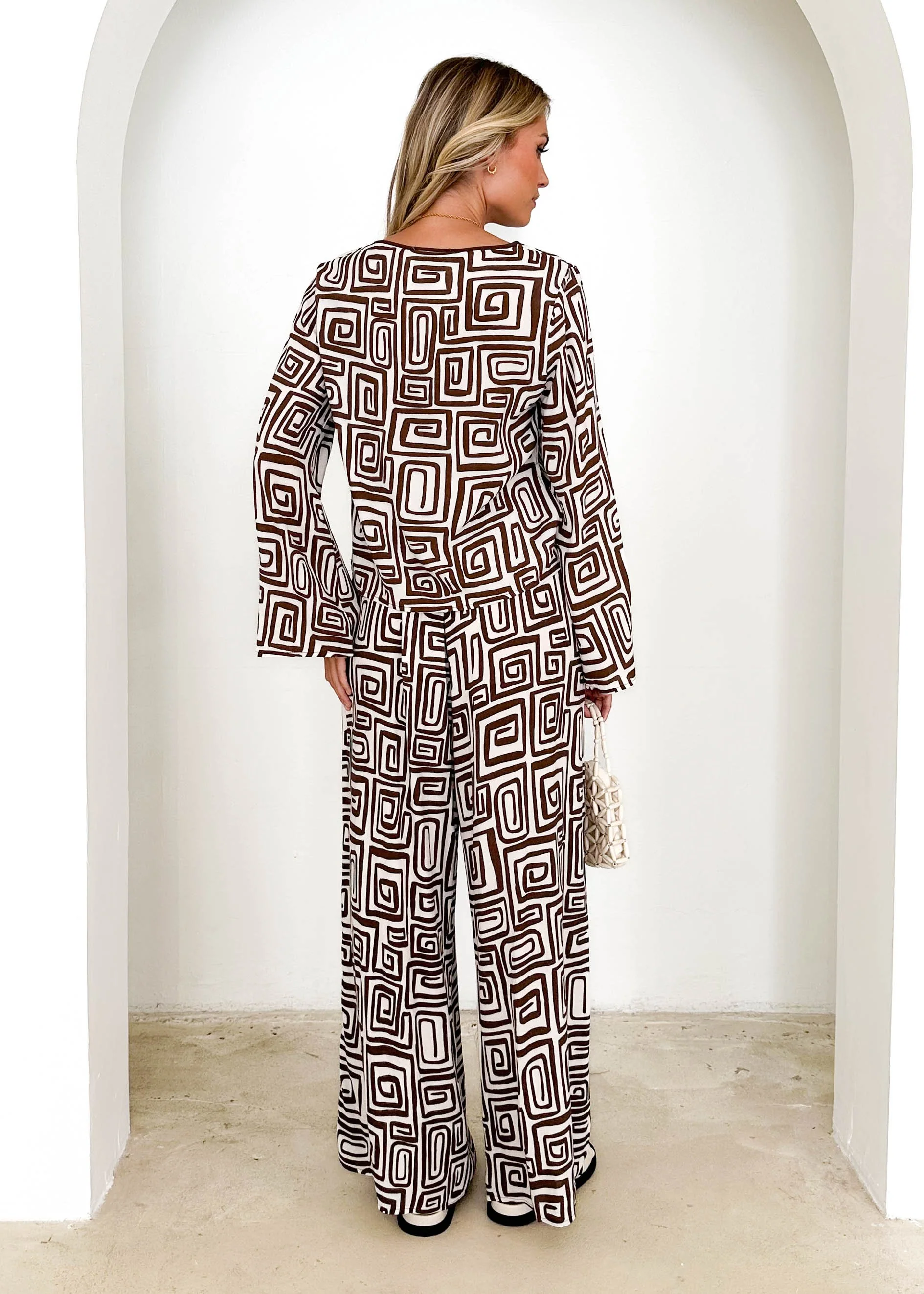 Clarra Pants - Choc Cairo - Image 5