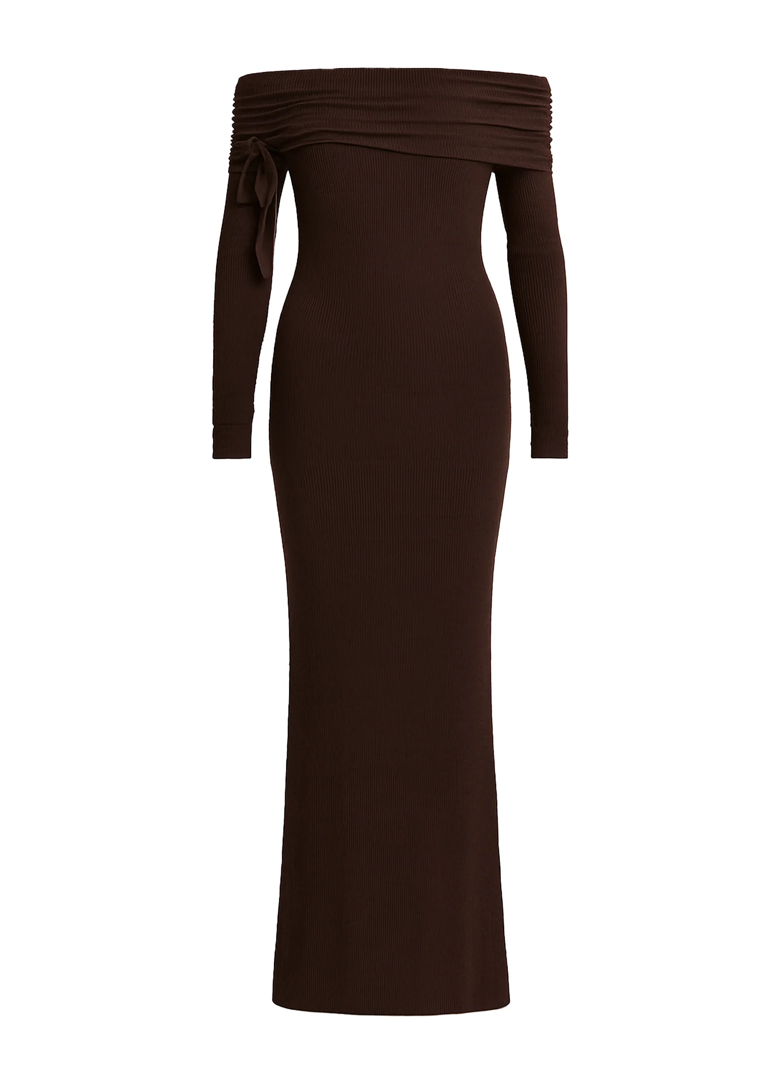 Cleobella Drop Shoulder Maxi Dress - Espresso - Image 2