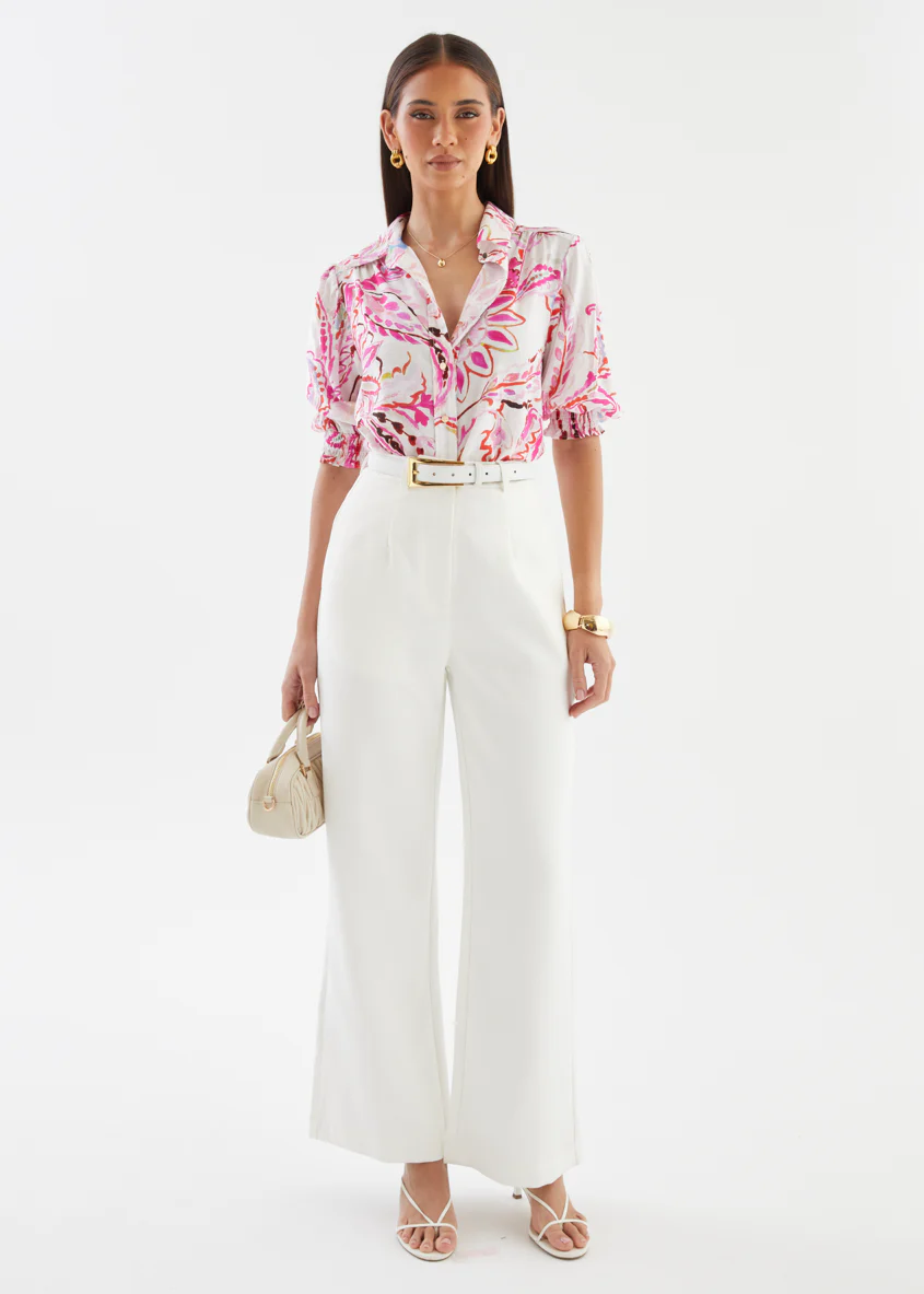 Dalton Blouse - Botanical Pink - Image 6