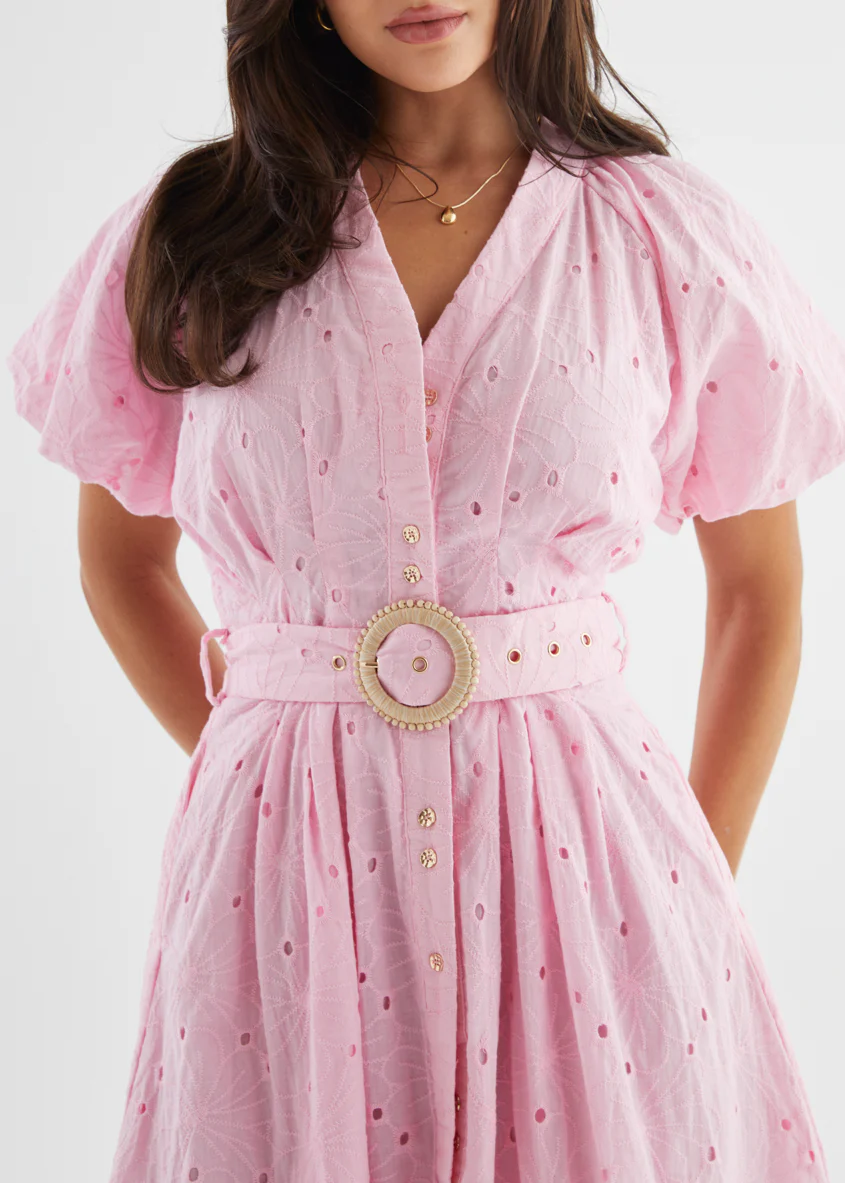 Danney Dress - Pastel Pink - Image 8