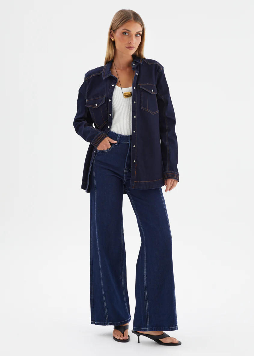 Donroe Denim Jacket - Indigo
