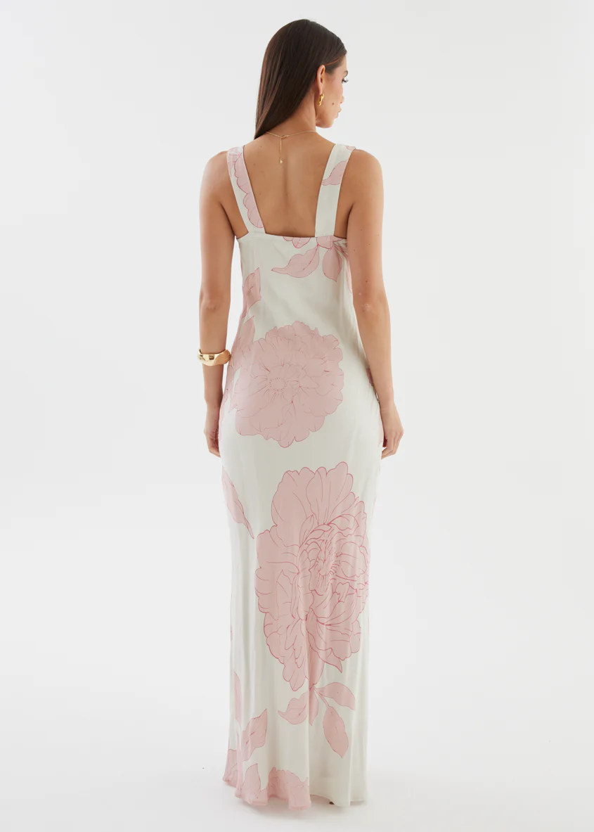 Dover Maxi Dress - Blush Bloom - Image 6