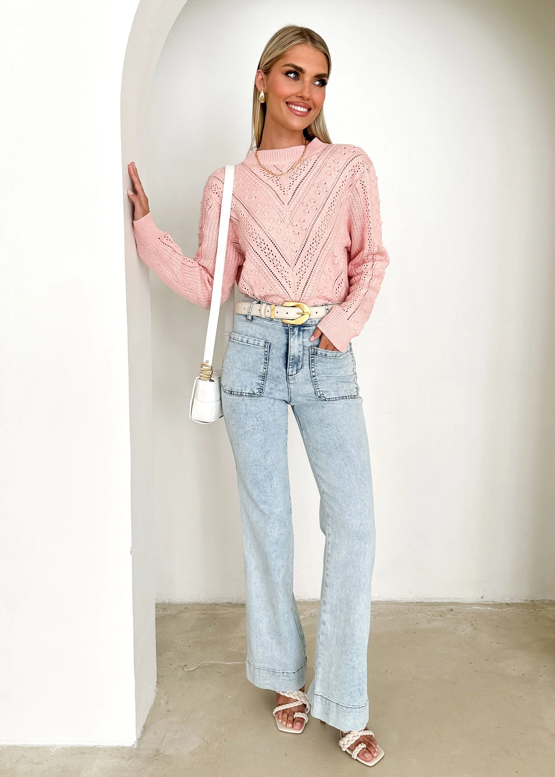 Elyse Sweater - Pink - Image 7