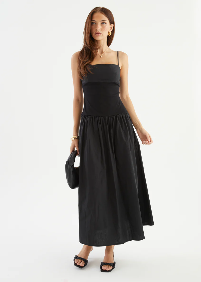 Estelle Maxi Dress - Black - Image 5
