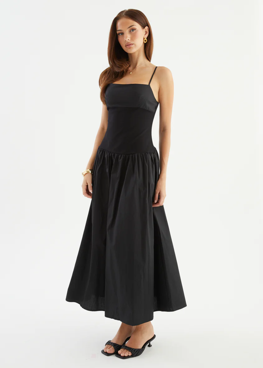 Estelle Maxi Dress - Black - Image 6