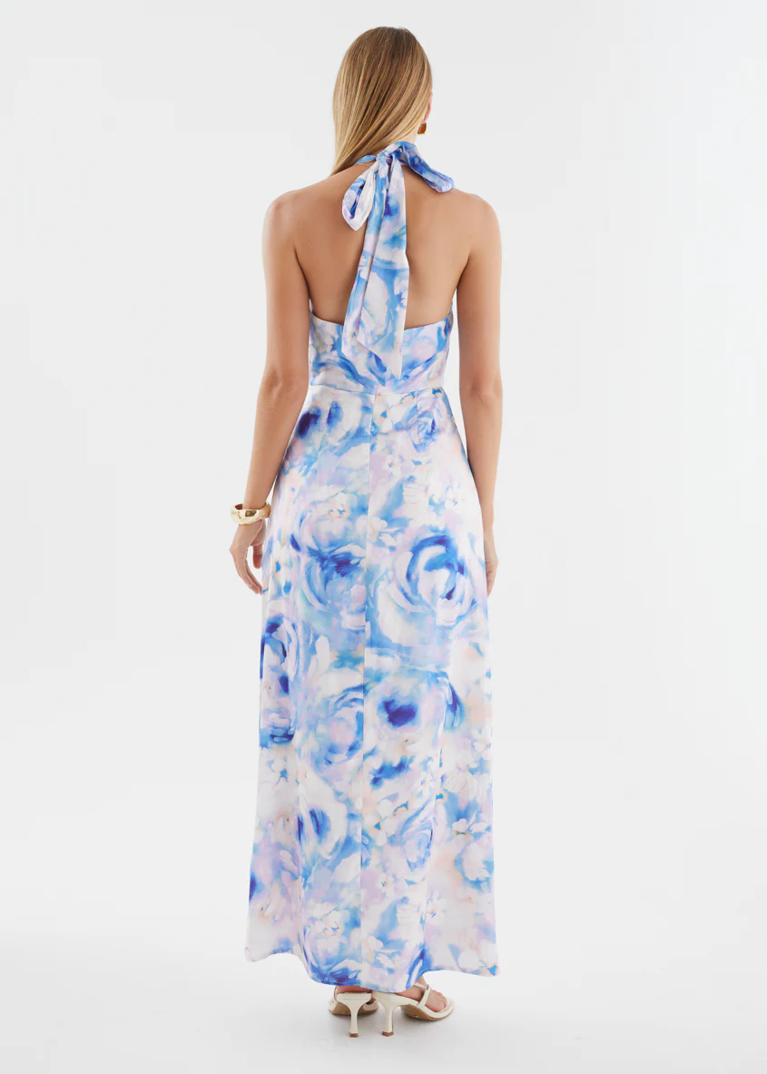 Faith Maxi Dress - Blue Peony - Image 7