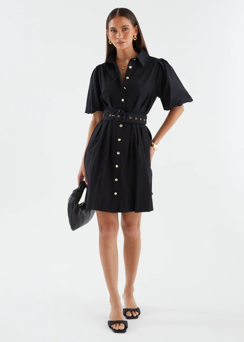 Gabriellah Dress - Black - Image 4