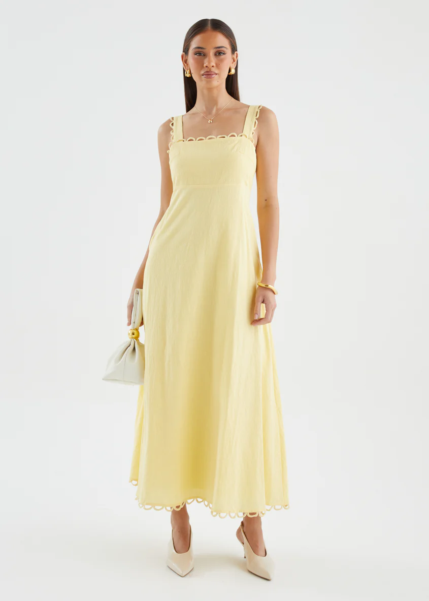 Grayce Maxi Dress - Yellow - Image 7