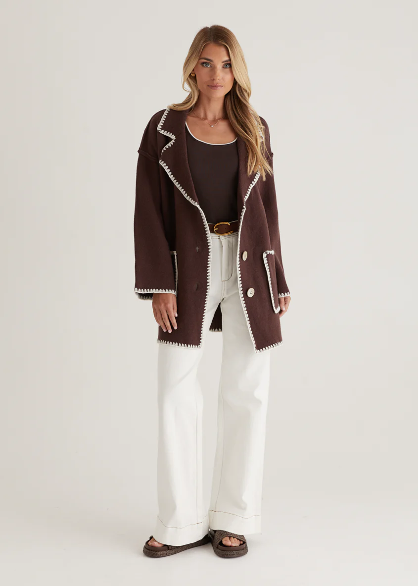 Harlo Cardigan - Espresso - Image 6