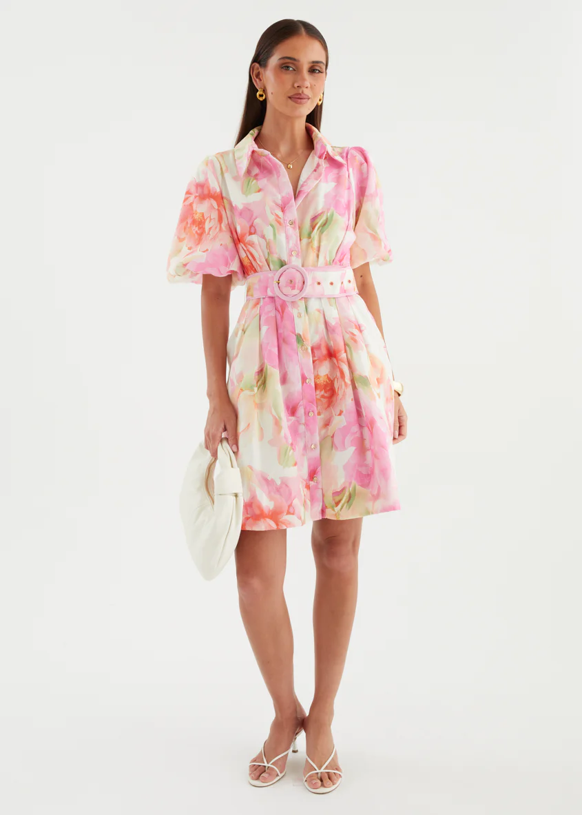Hazelle Dress - Pink Gardenia - Image 4