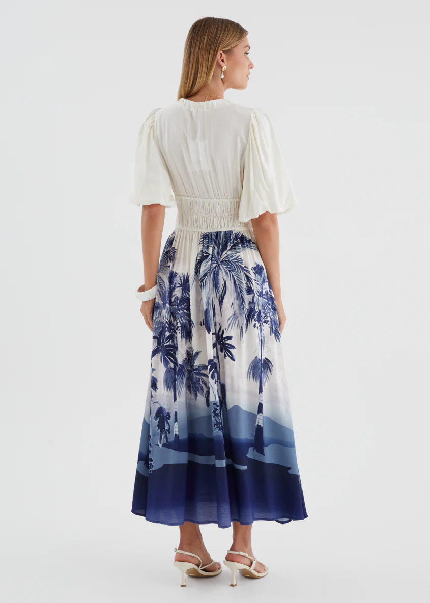Illuka Maxi Dress - Indigo Island - Image 6