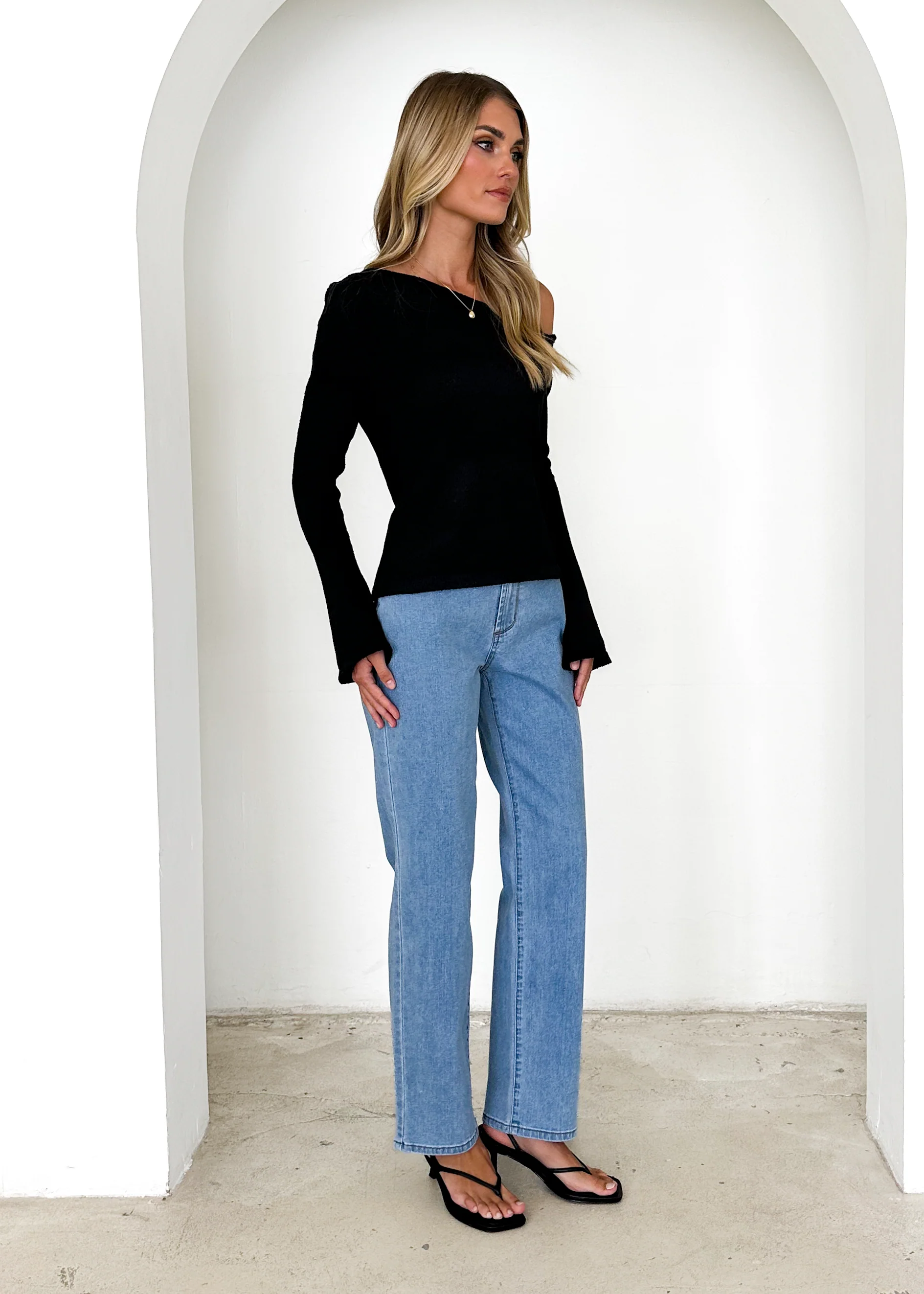 Isobel Stretch Jeans - Light Blue - Image 13
