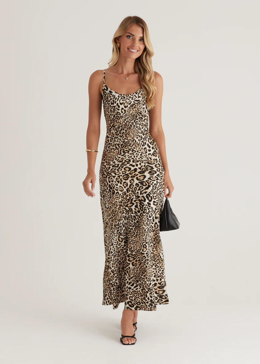 Jaguar Maxi Dress - Leopard - Image 7