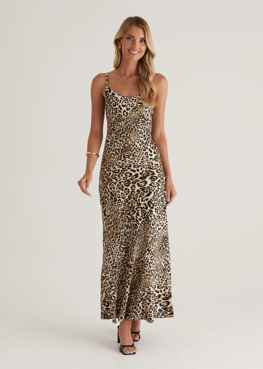 Jaguar Maxi Dress - Leopard - Image 8