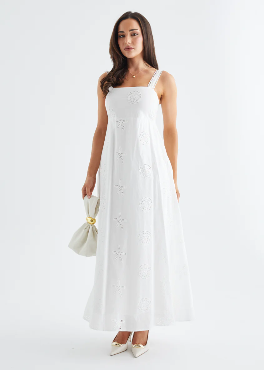 Jameson Maxi Dress - Off White