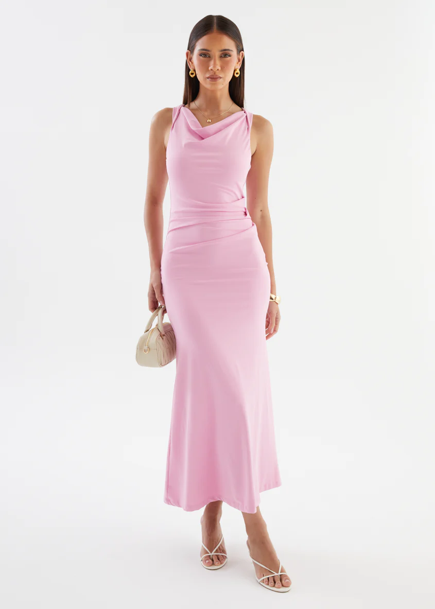 Janah Maxi Dress - Pink - Image 5