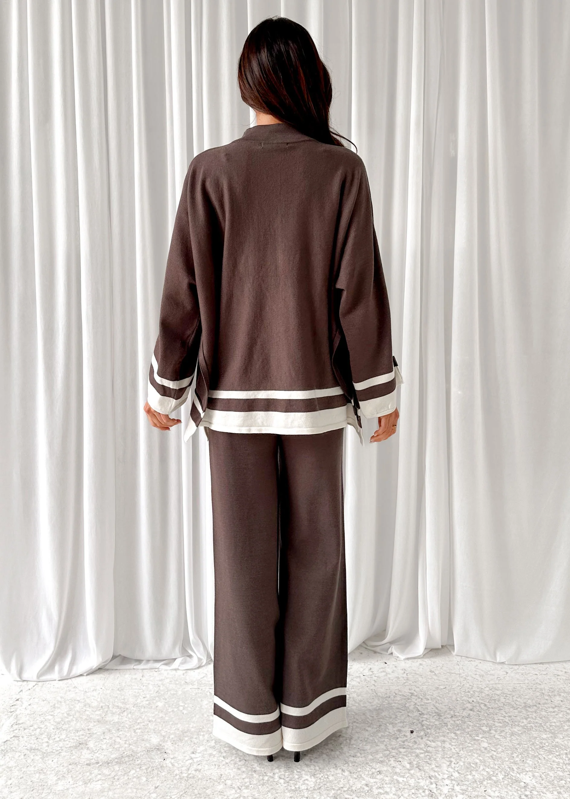 Jenner Knit Pants - Charcoal - Image 4