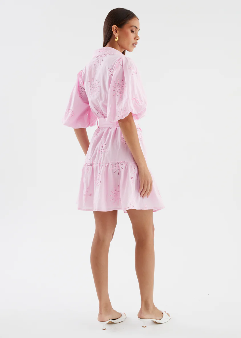 Josephine Dress - Pink - Image 9