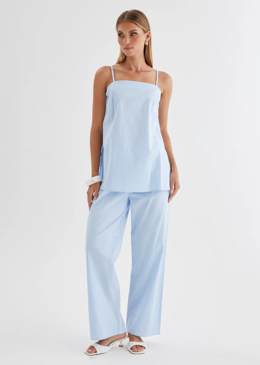 Jossin Pants - Light Blue