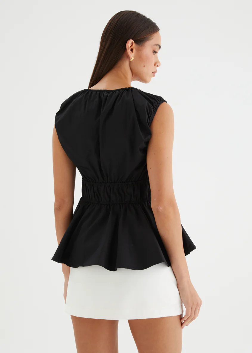 Kailanie Top - Black - Image 6