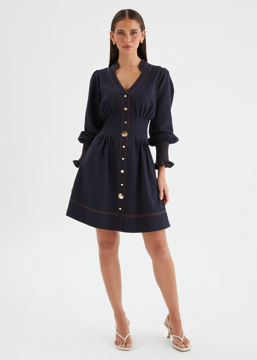 Katerina Dress - Midnight - Image 4