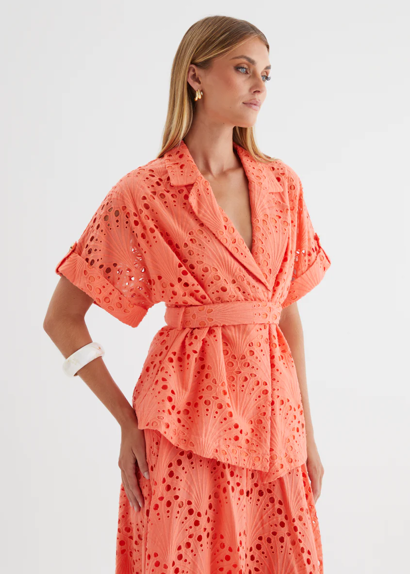 Kaylee Shirt - Melon Anglaise - Image 5