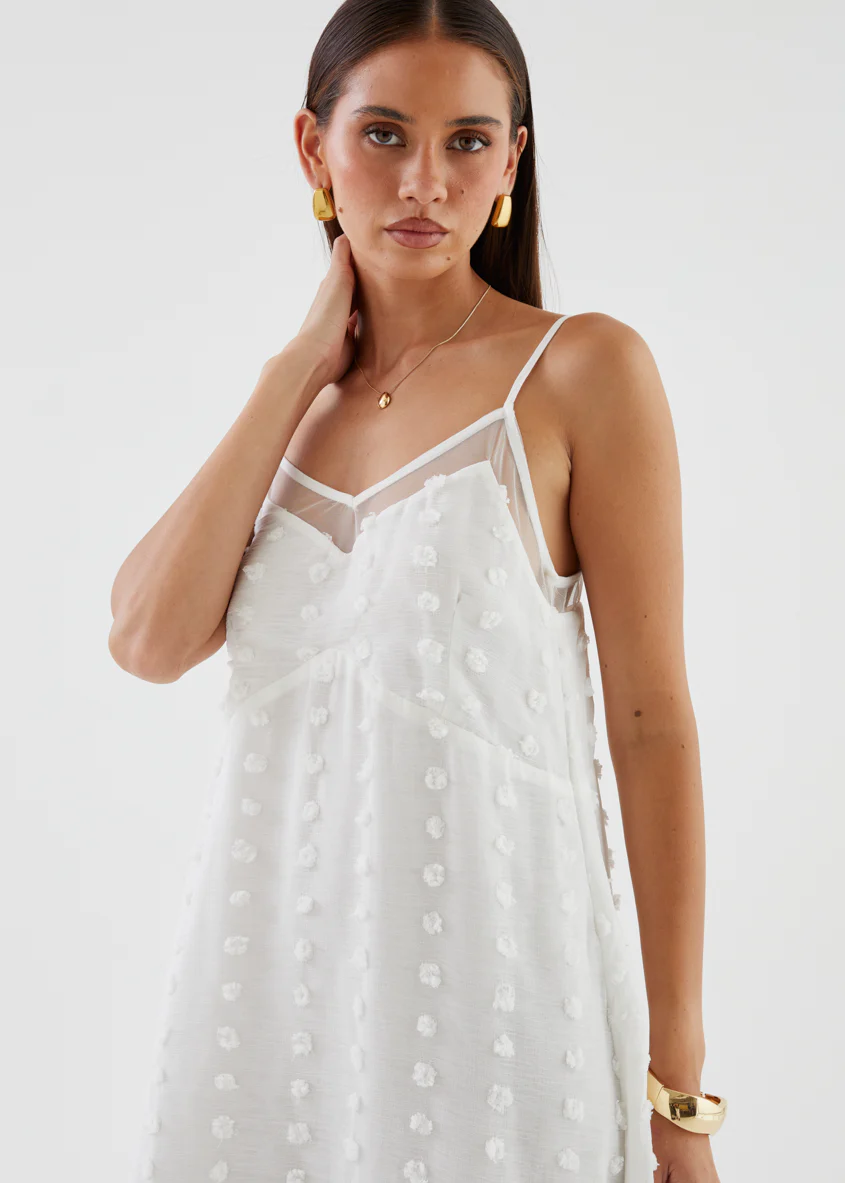 Kearan Maxi Dress - Off White - Image 10
