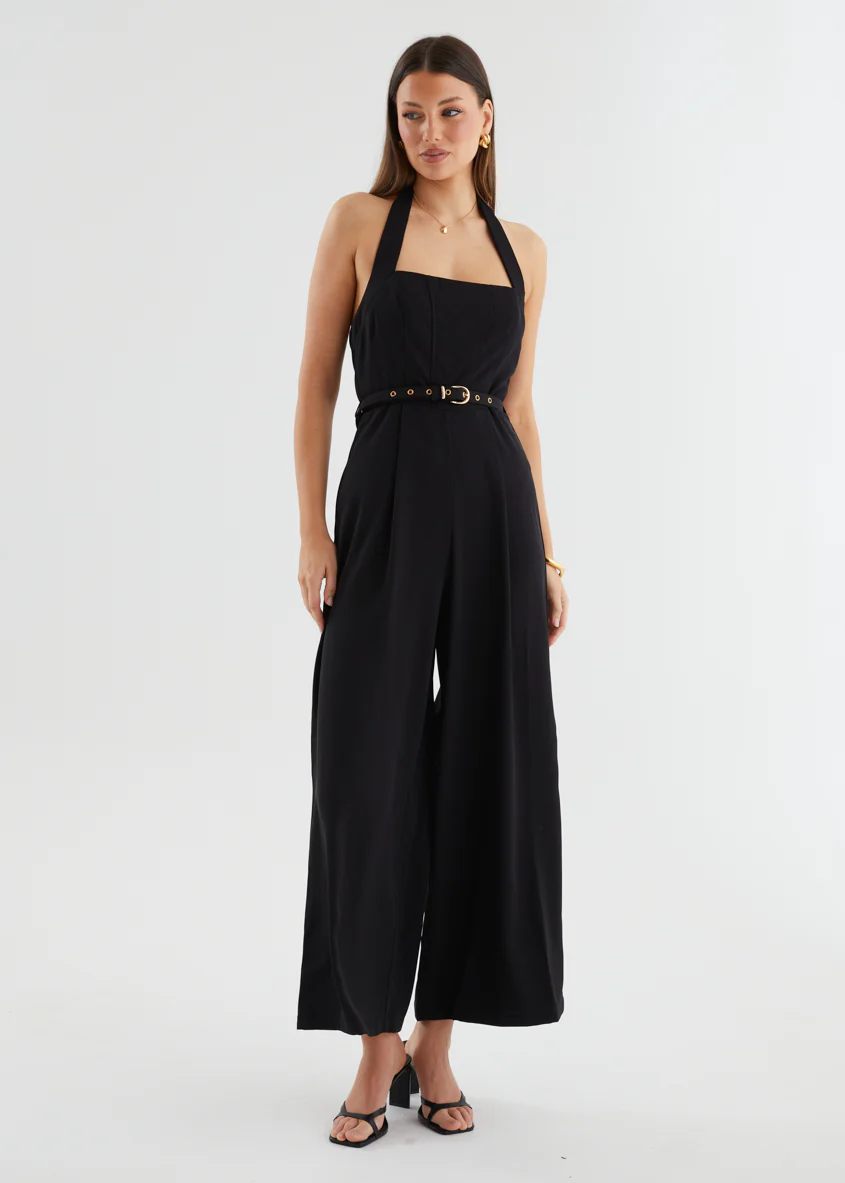 Kellsie Pantsuit - Black - Image 4