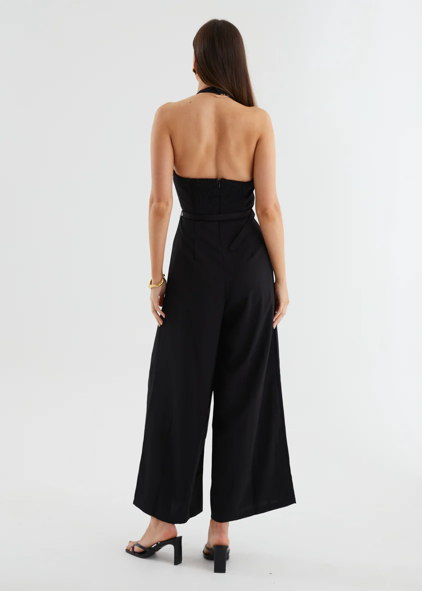 Kellsie Pantsuit - Black - Image 9