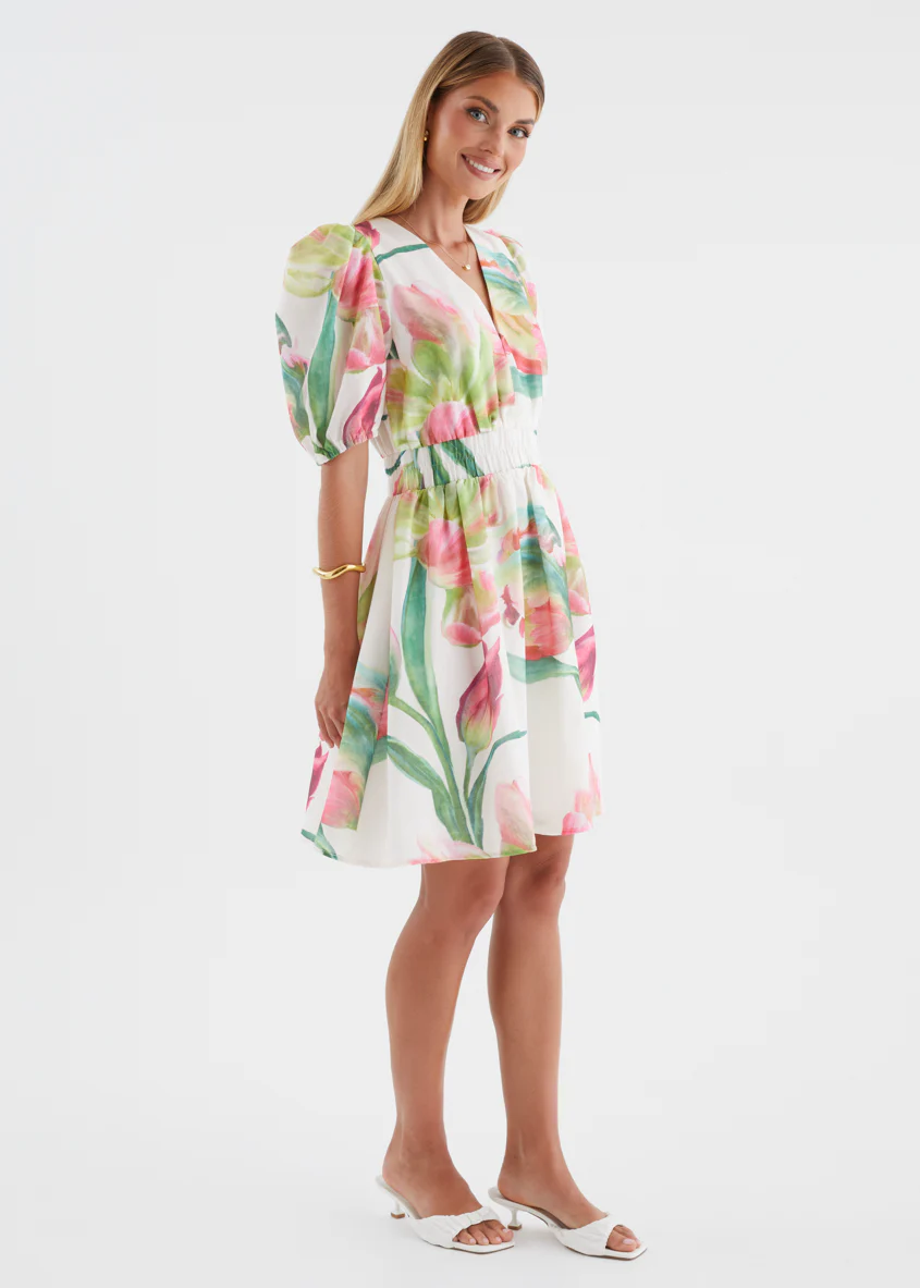 Keria Dress - Pink Orchid - Image 5