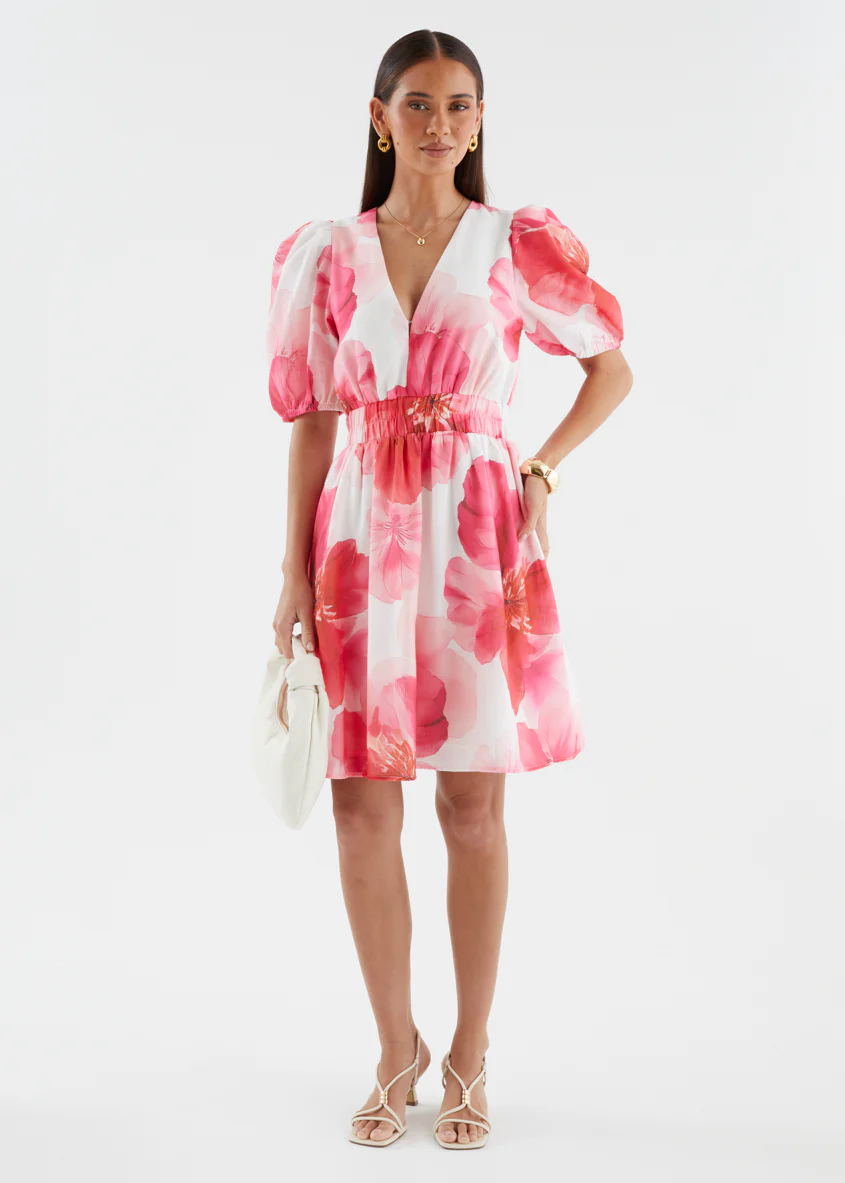 Keria Dress - Pink Rose