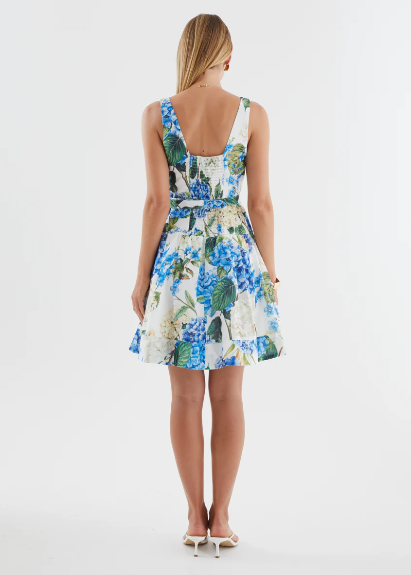 Kiele Dress - Blue Hydrangea - Image 6