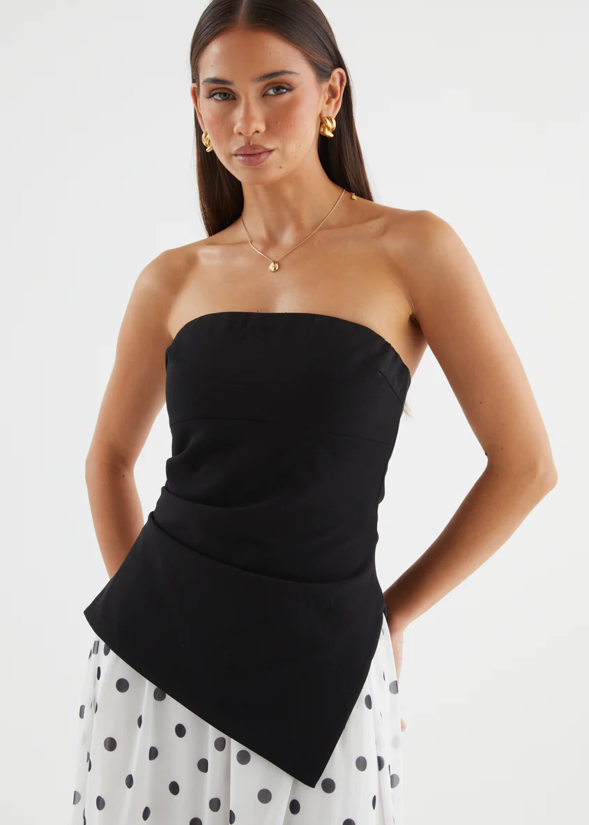 Kourtney Set - Black Polka - Image 7