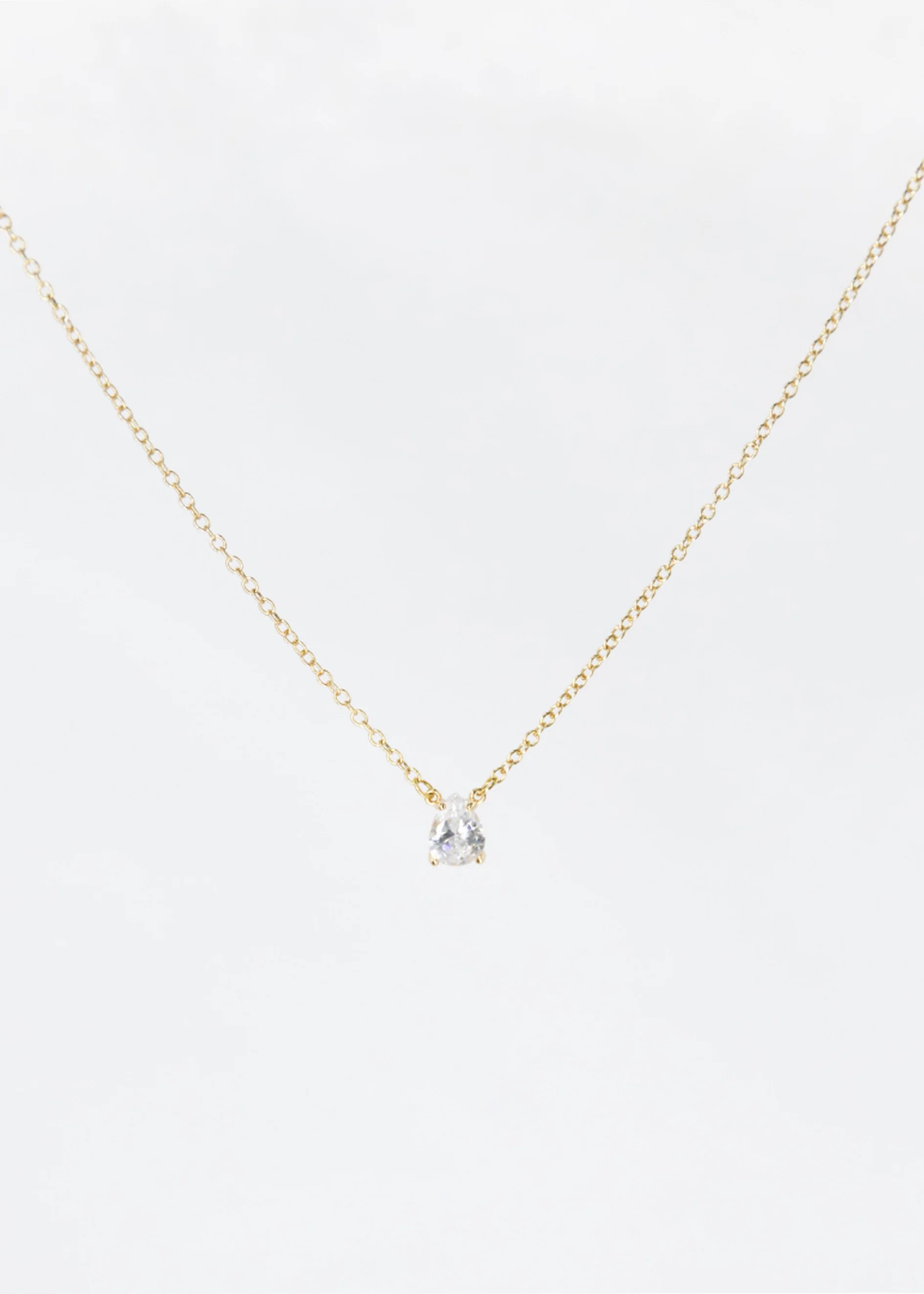 Krystal Necklace - Gold - Image 2