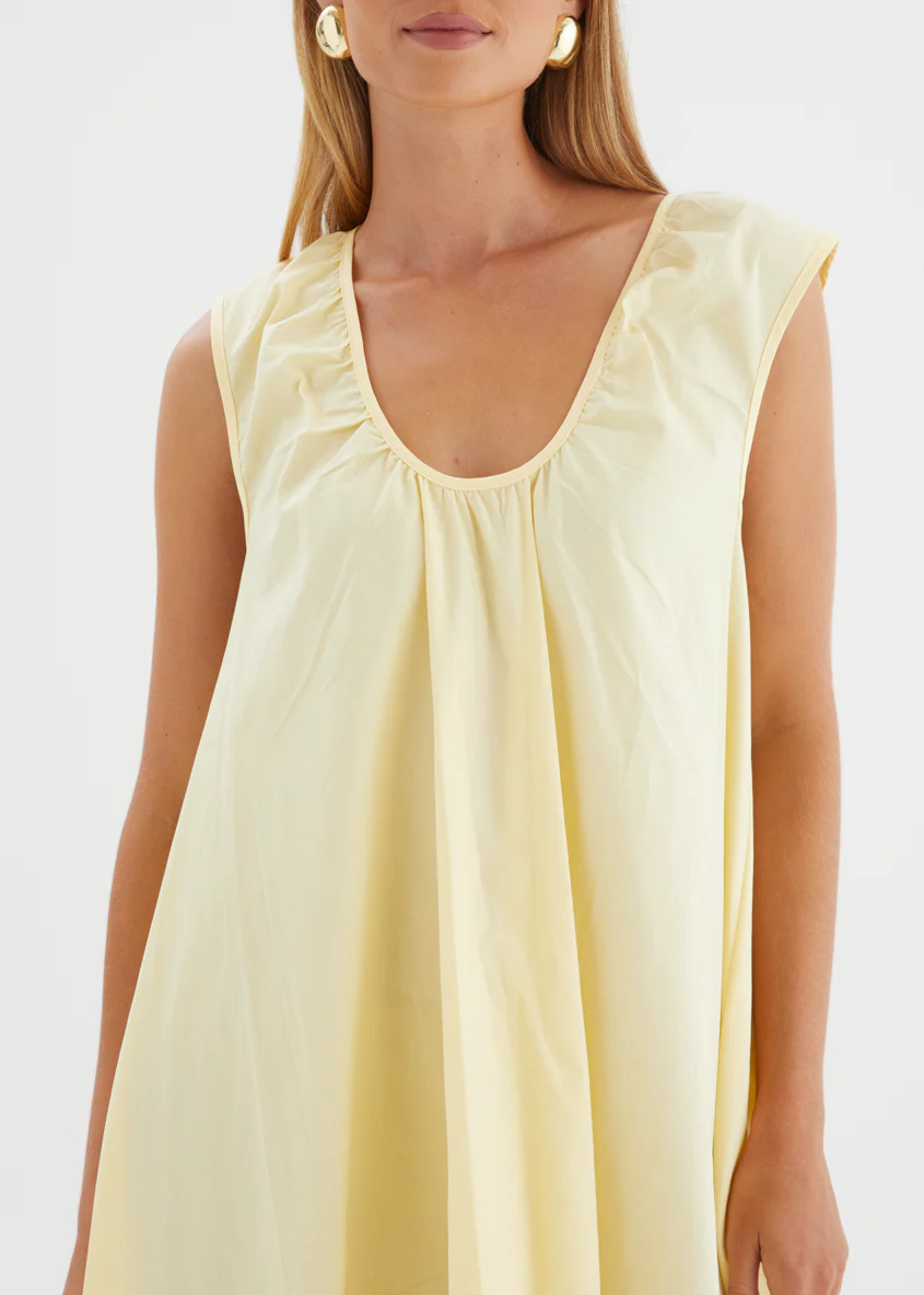 Lateasha Dress - Banana - Image 8