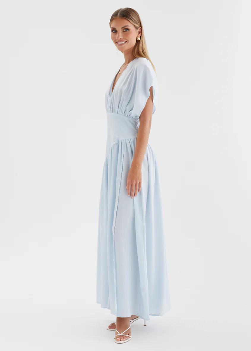 Layara Maxi Dress - Baby Blue - Image 5