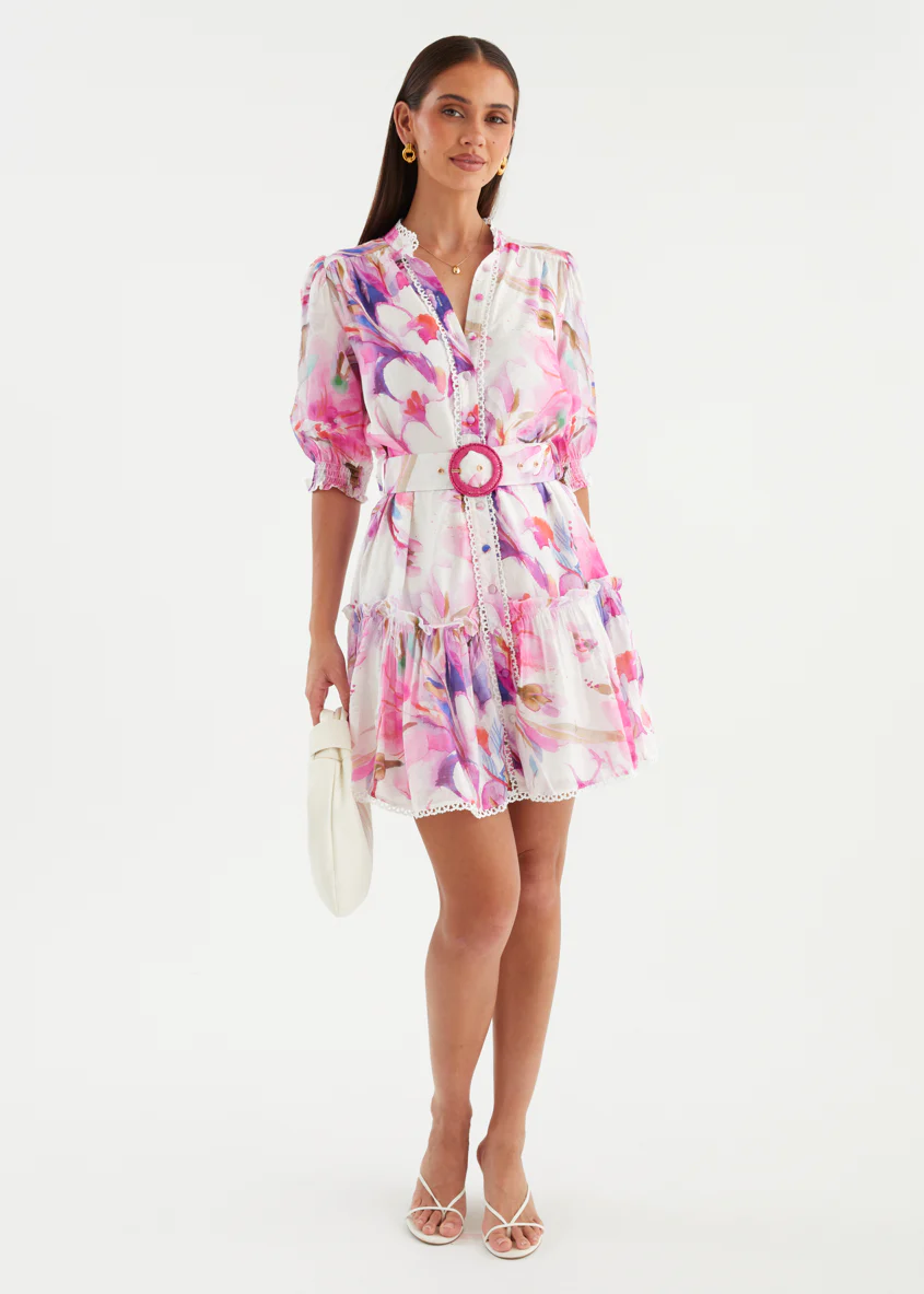 Lillian Dress - Pink Bouquet - Image 7