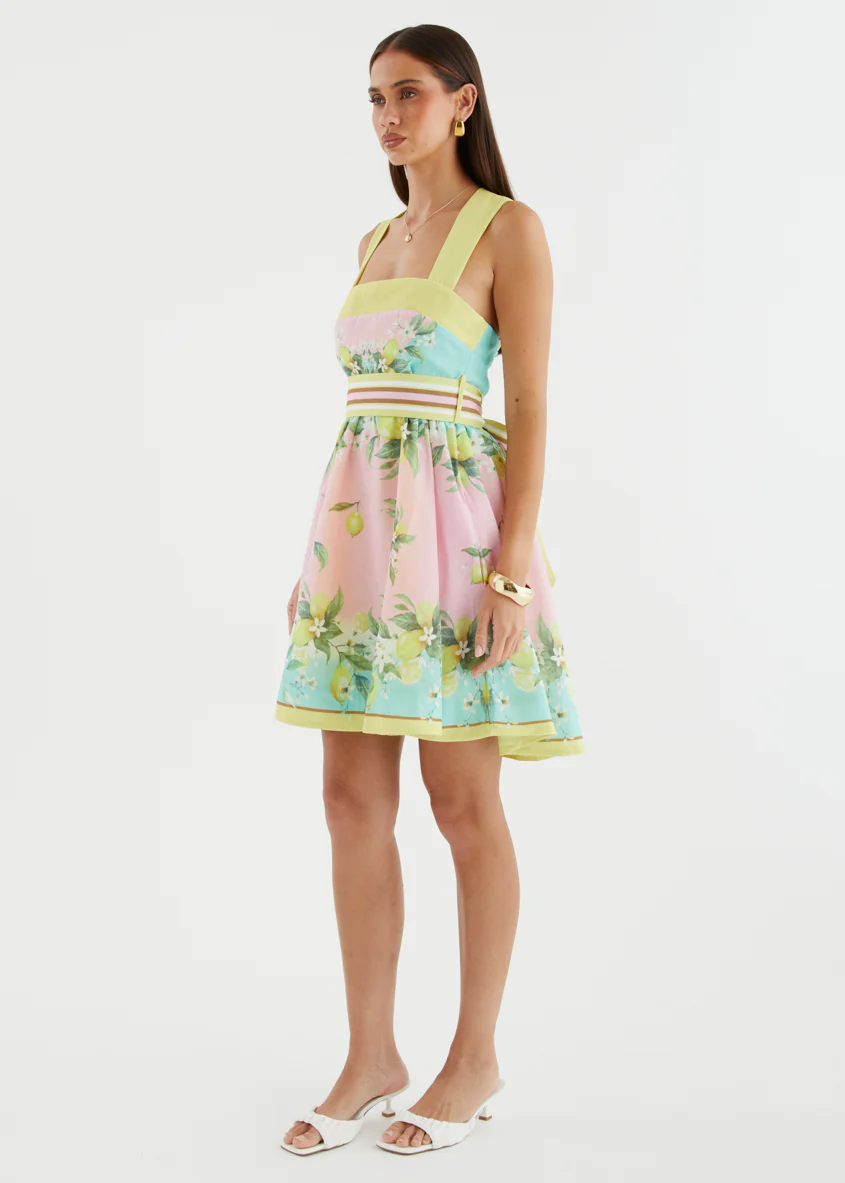 Lirella Dress - Lemoncello - Image 8