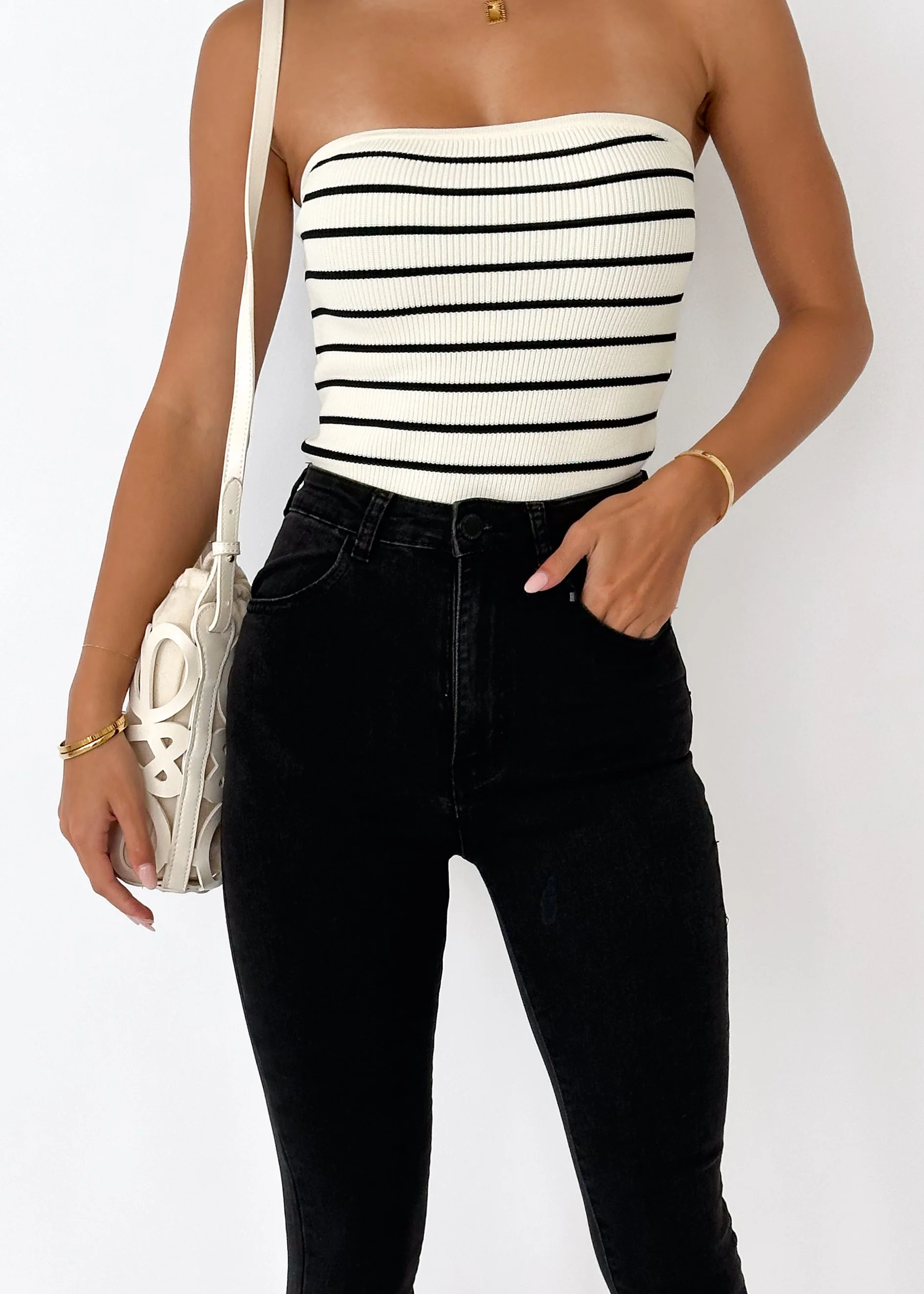 Logan Stretch Jeans - Black - Image 12